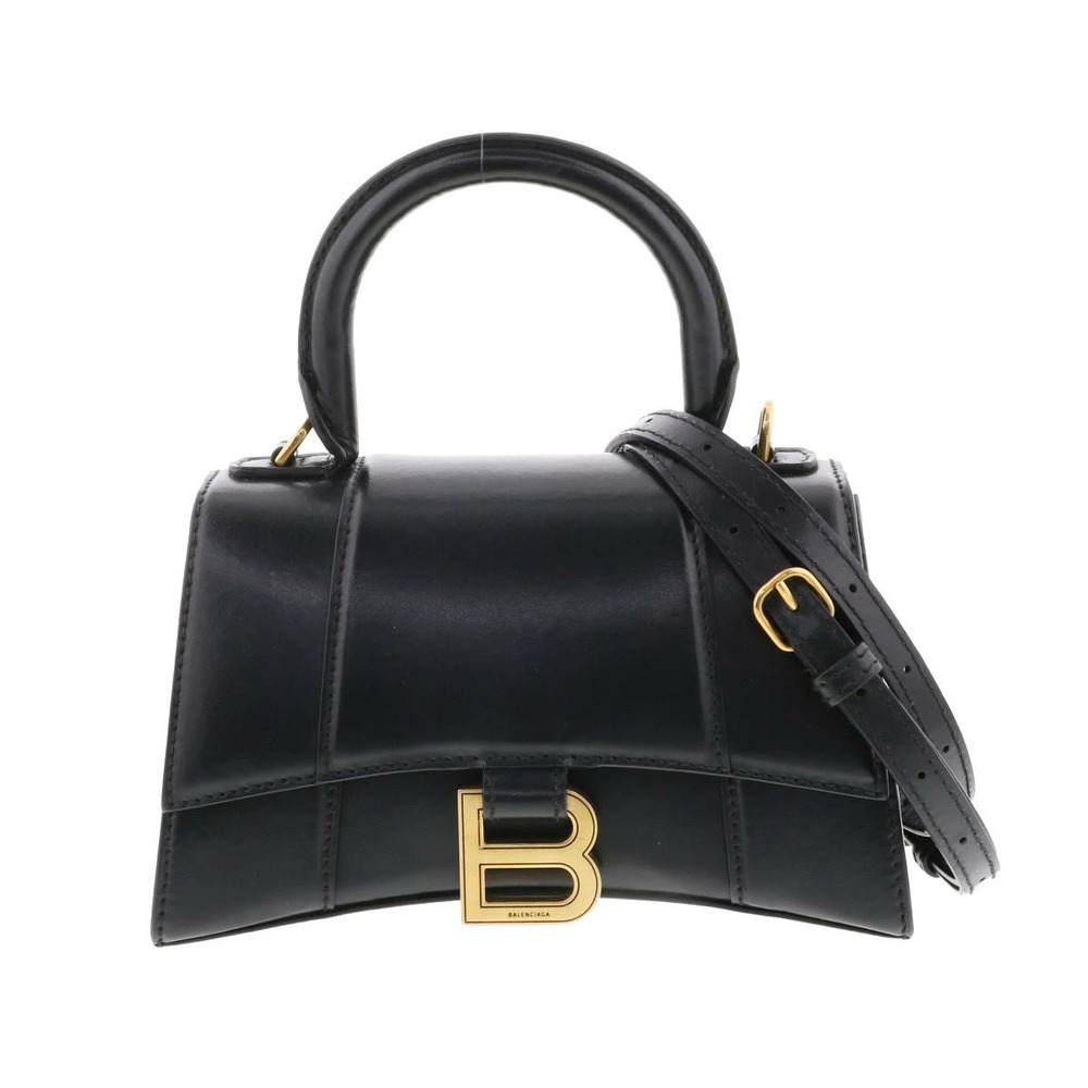 BALENCIAGA HOUR GLASS Handbag Black
